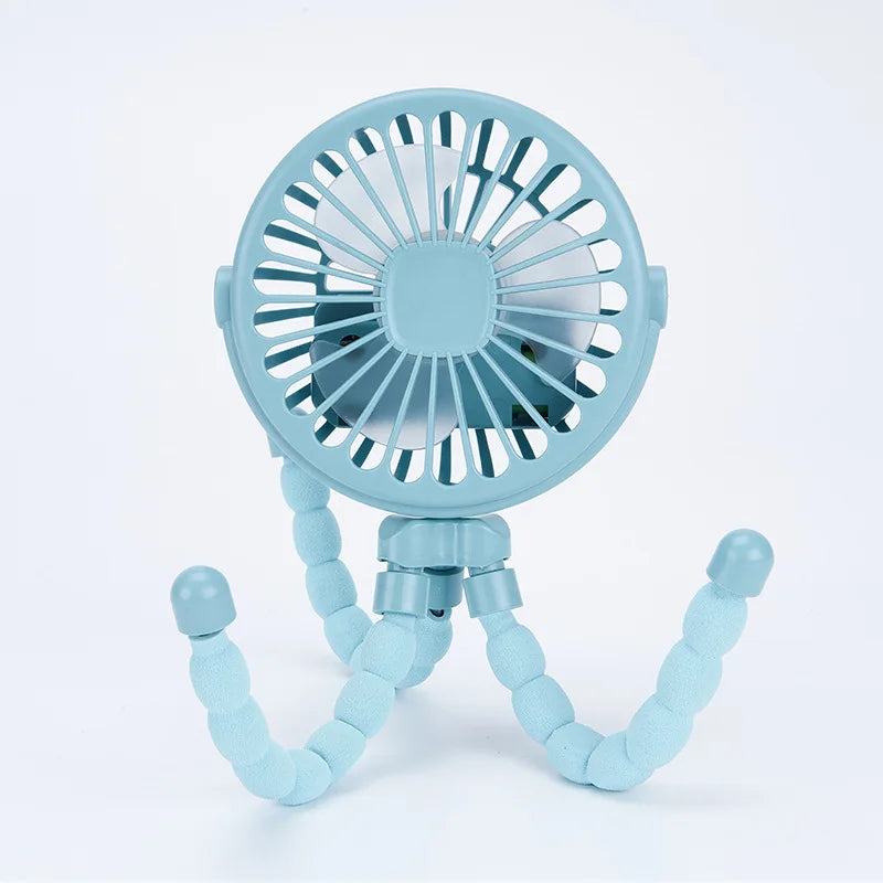 ventilateur-poussette-bébé-bleu