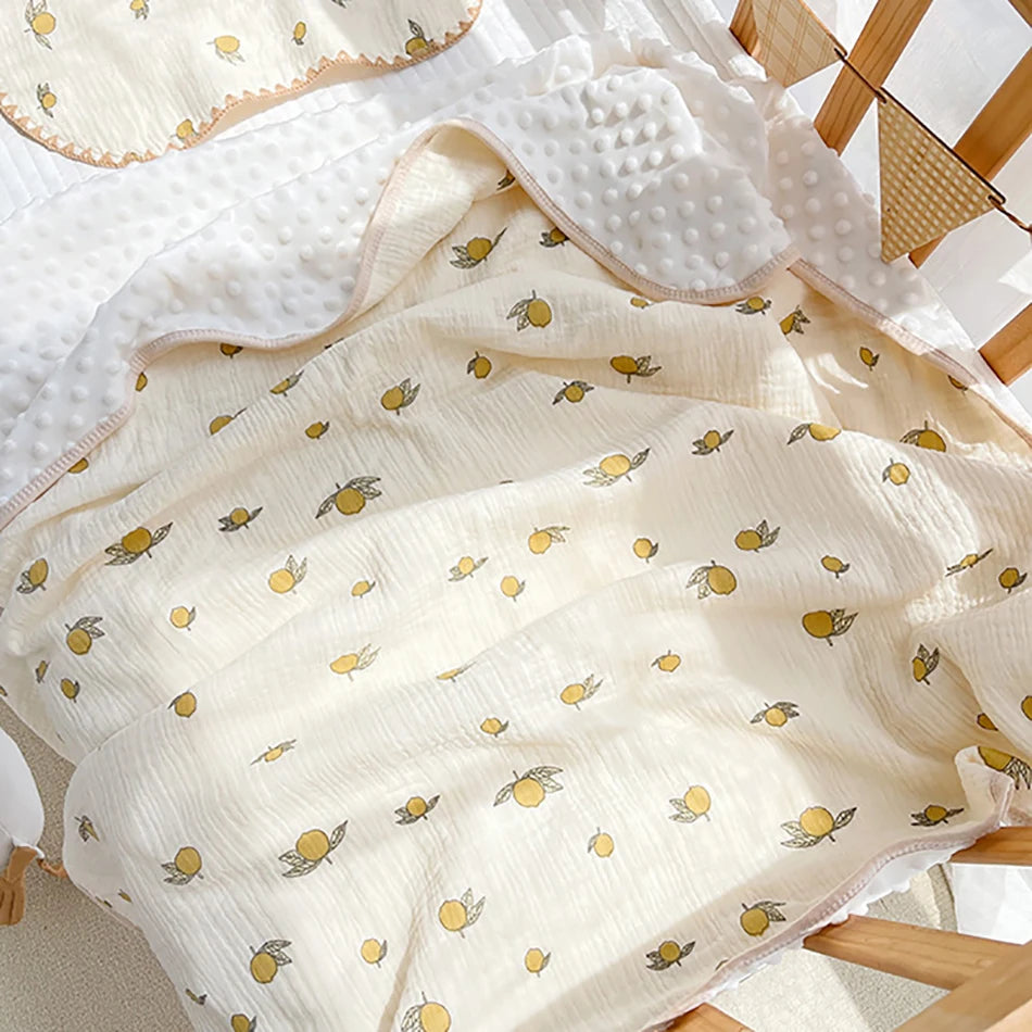 couverture-bébé-en-coton-fleur