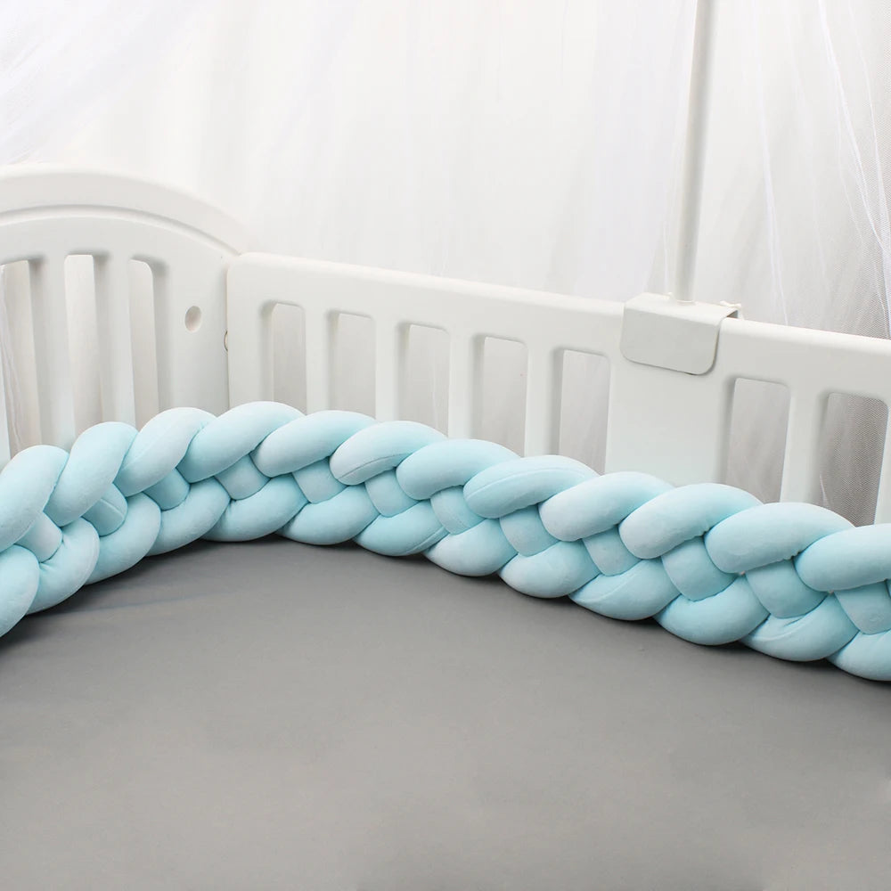 tour-de-lit-tresse-bleu-protection