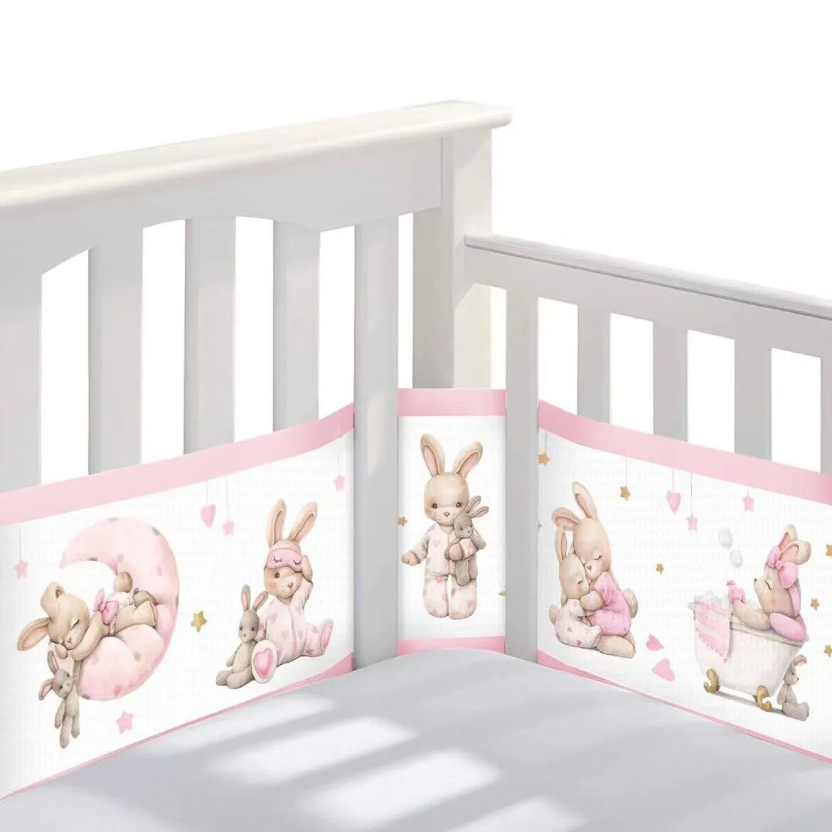 Tour de lit bébé en maille - Bébés et Mamans