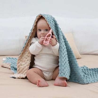 couverture-bébé-polaire-chaude