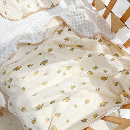 couverture-bébé-en-coton-fleur