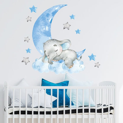 BabyElephant™ - Autocollants muraux pour chambre de bébé | bébé - Bébés et Mamans