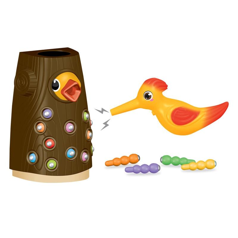 FeedingBird™ - Jouets magnétique attrape - ver | Jeux enfants - Bébés et Mamans