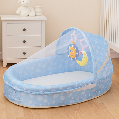 lit-de-voyage-bebe-multifonctionnel-bleu