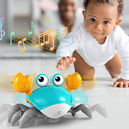 jouet-d'éveil-bébé-crabe-interactif