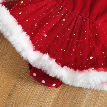 Robe barboteuse de Noël pour bébé - Bébés et Mamans