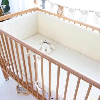 Tour de lit bébé | Blanc - Bébés et Mamans