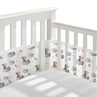 Tour de lit bébé en maille - Bébés et Mamans
