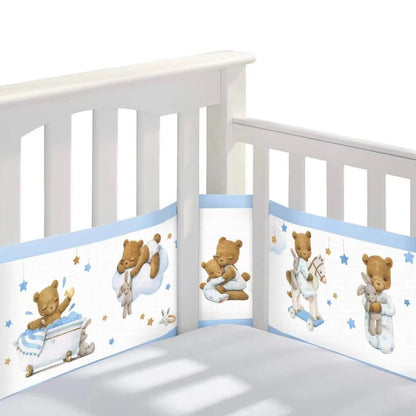 Tour de lit bébé en maille - Bébés et Mamans