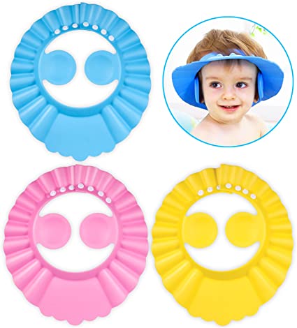 Visière chapeau pour douche bébé I ShampooCap™ - Bébés et Mamans