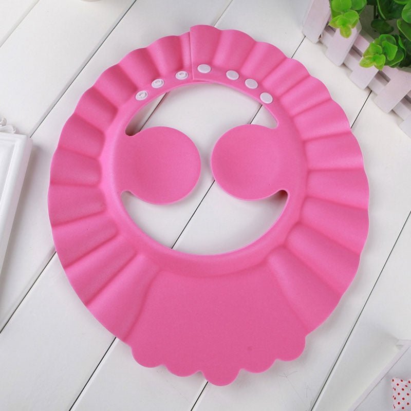 Visière chapeau pour douche bébé I ShampooCap™ - Bébés et Mamans